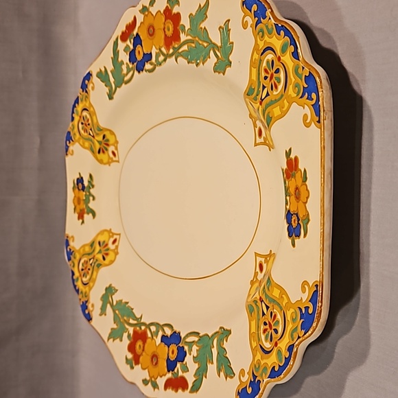 John Maddock & Sons Minerva Royal Ivory Cairo Serving Platter England - Picture 13 of 13
